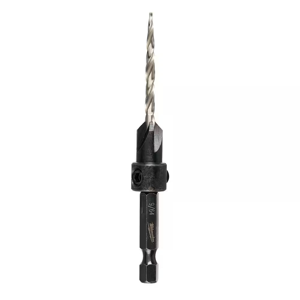 #6 Countersink 9/64 In. Wood Drill Bit