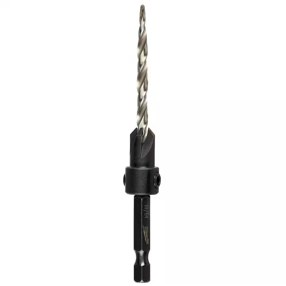 #8 Countersink 11/64 In. Wood Drill Bit