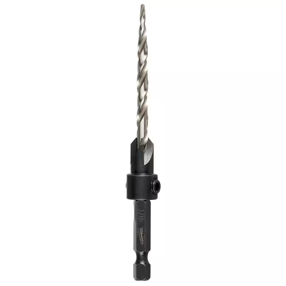 #10 Countersink 3/16 In. Wood Drill Bit